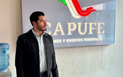Insiste Ramiro en rectificación de tramo Los ChorrosAcude a la sede nacional de CAPUFE