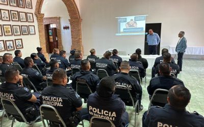 Se capacita Policía Municipal