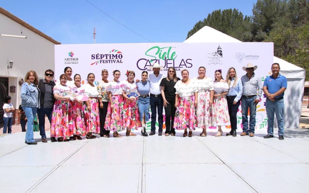 ¡Éxito Culinario! Inauguran Séptimo Festival de las Siete Cazuelas en Arteaga