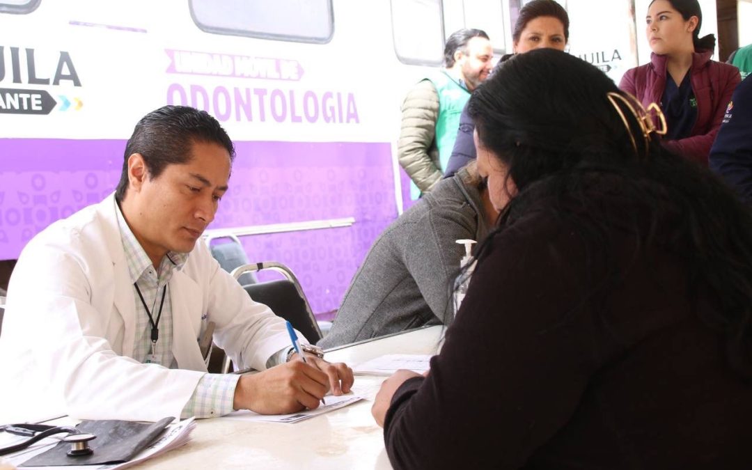 Se suma Arteaga a estrategia de salud, realizan Caravana en San Antonio de las Alazanas