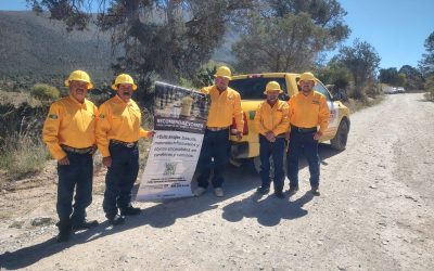 Brigadas Rurales en acción para prevenir Incendios Forestales