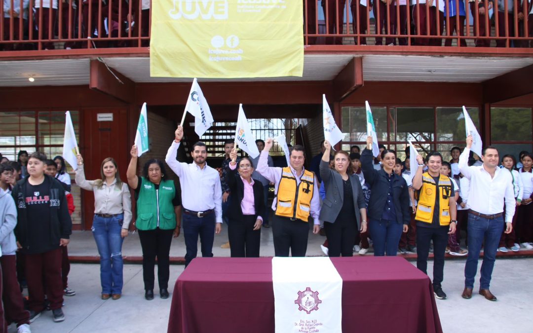 Jornada “Mente Chida, Juventud Sana” llega a la Secundaria Técnica No. 23 de Arteaga