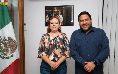 Sostiene alcaldesa Ana Karen Sánchez reunión con SICT por carretera Los ChorrosBuscan sumar esfuerzos para que se concrete el proyecto de modernización