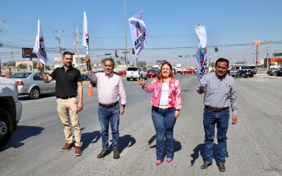 ARRANQUE DEL PROGRAMA DE SEÑALIZACIÓN Y MANTENIMIENTO DE VIALIDADES EN ARTEAGA