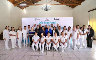 Reconoce Ayuntamiento de Arteaga la labor de enfermeras y enfermeros en su día