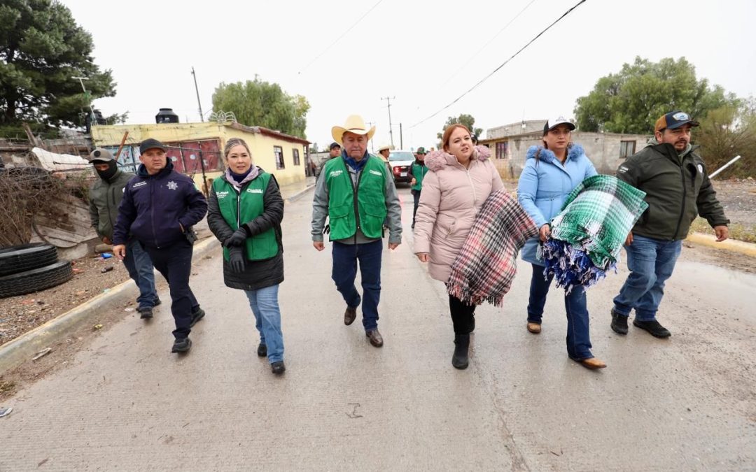 Encabeza Alcaldesa operativo contra el frío