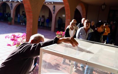 Arteaguenses acuden desde temprana hora a pagar el impuesto predial 2026