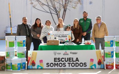 Lleva alcaldesa Ana Karen ‘Escuela para todos’ a la Primaria Jesús Valdés Sánchez