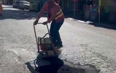 Inicia bacheo en San Antonio de las Alazanas