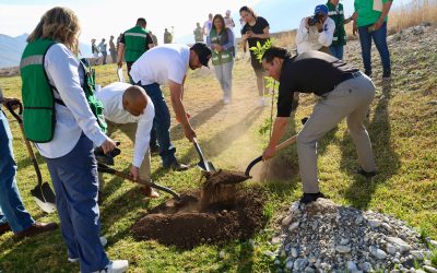 Jornada de reforestación en UADEC Campus Arteaga