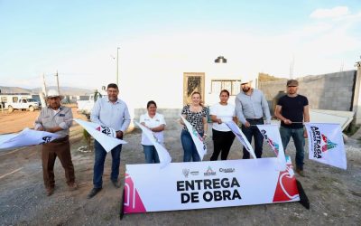 Arteaga fortalece el acceso al agua con nueva interconexión en la colonia Colosio, en Huachichil